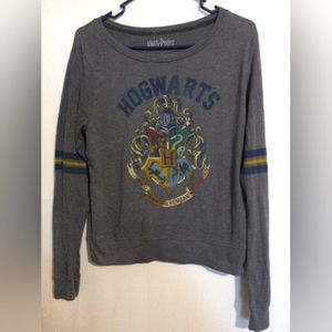 Harry Potter Hogwarts Womens LS T-Shirt (L)